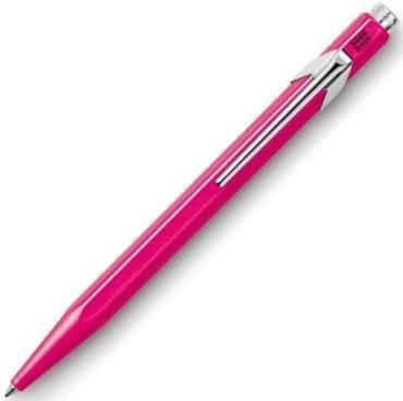Caran d'Ache 849 Metal Fluorescent Pink Ballpoint Pen | 849.090 | Freedompens