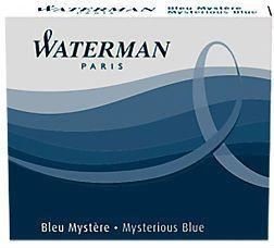 Waterman Mysterious Blue Ink Cartridges | S0110910 | Freedompens
